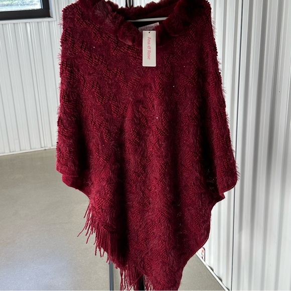 Pancho Knit Sweater OS - Picture 6 of 6